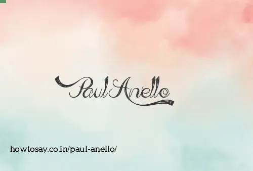 Paul Anello