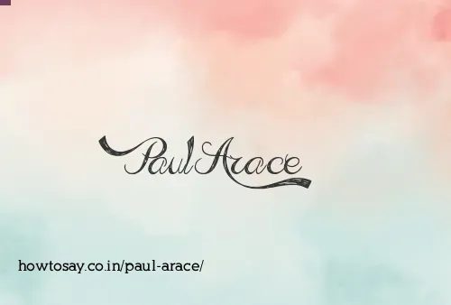 Paul Arace