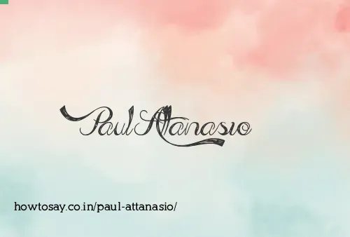 Paul Attanasio