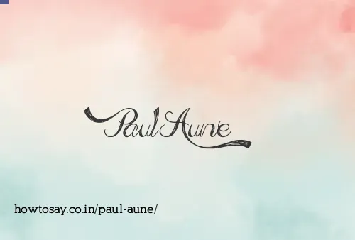 Paul Aune