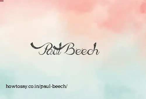 Paul Beech