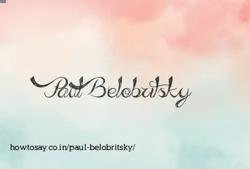 Paul Belobritsky