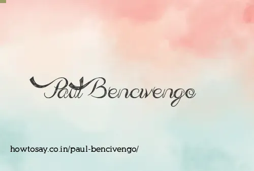 Paul Bencivengo