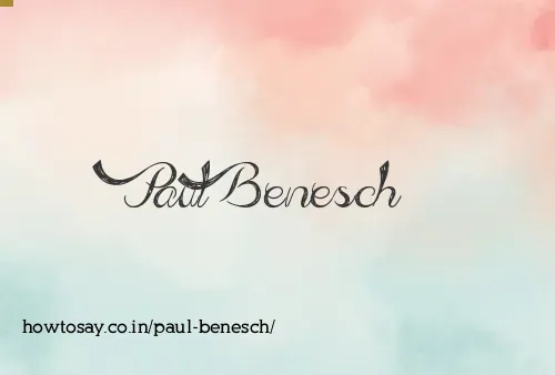 Paul Benesch