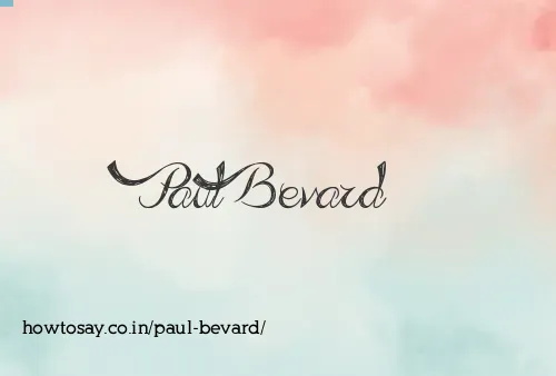 Paul Bevard