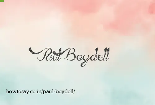 Paul Boydell