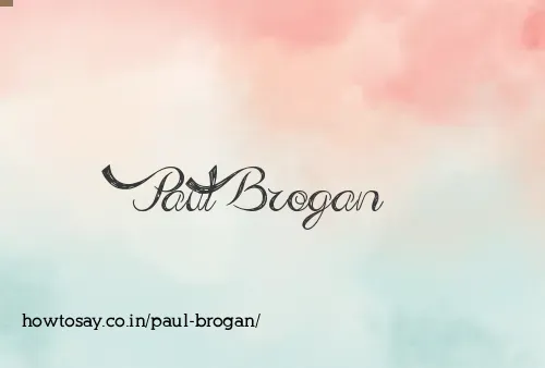 Paul Brogan