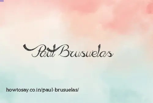 Paul Brusuelas