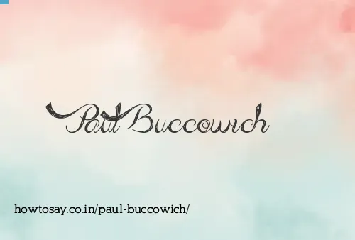 Paul Buccowich