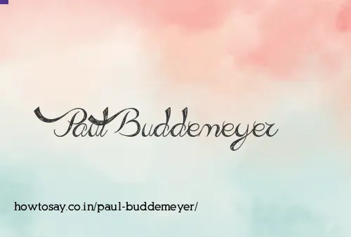 Paul Buddemeyer