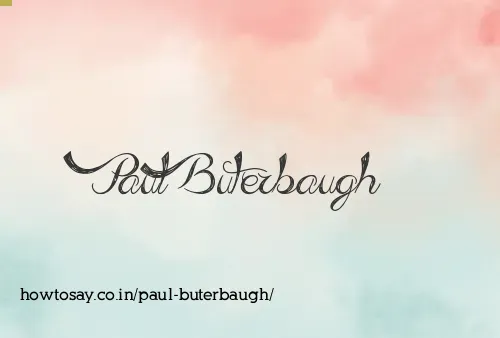 Paul Buterbaugh