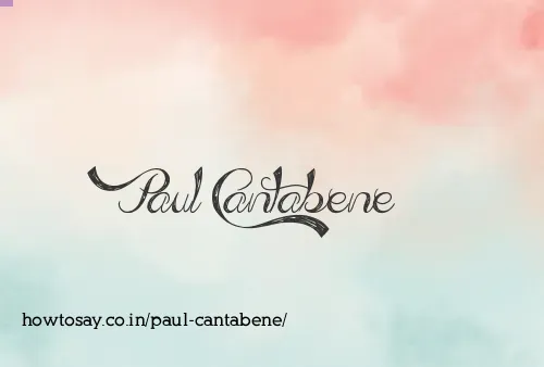 Paul Cantabene