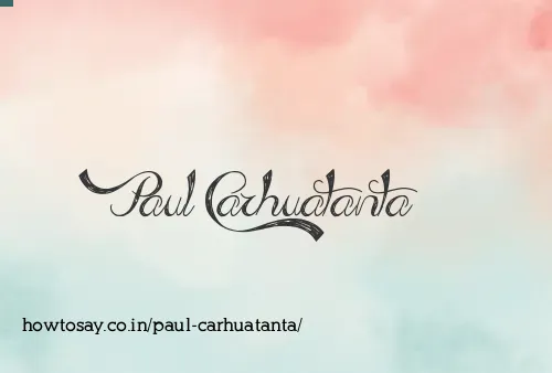 Paul Carhuatanta
