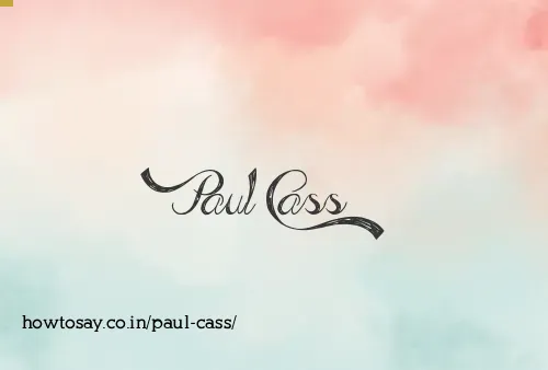 Paul Cass