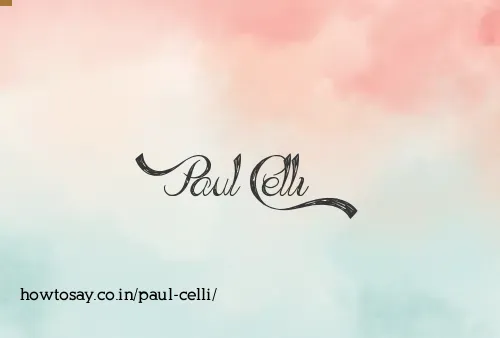 Paul Celli