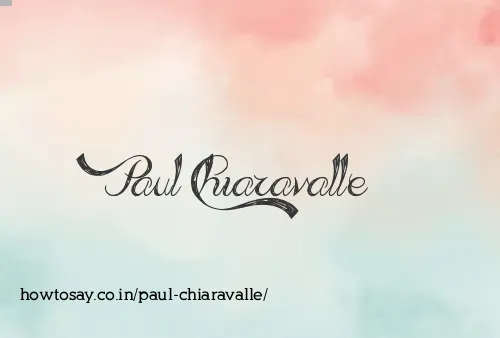 Paul Chiaravalle