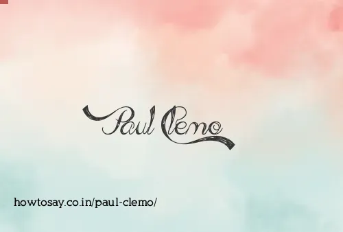 Paul Clemo