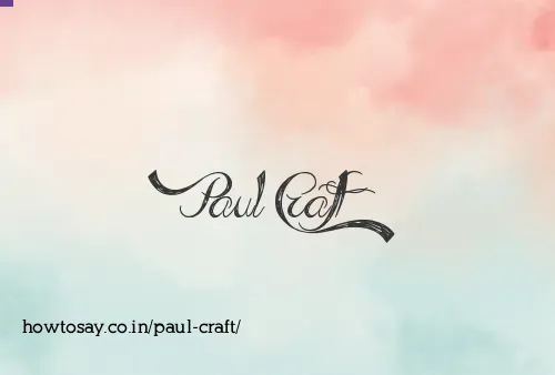 Paul Craft