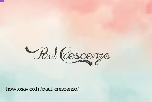 Paul Crescenzo