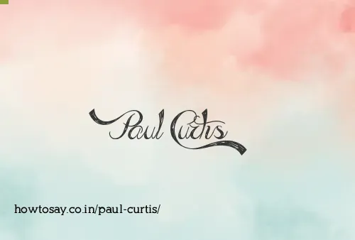 Paul Curtis