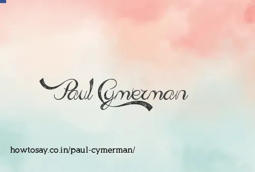 Paul Cymerman