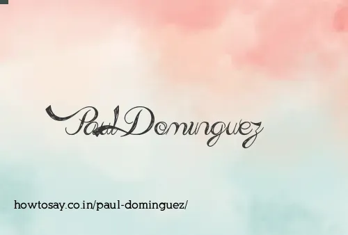 Paul Dominguez