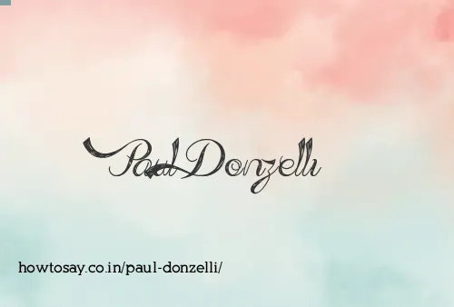 Paul Donzelli
