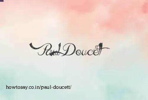 Paul Doucett