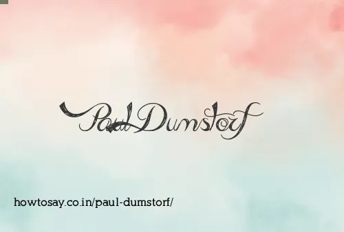Paul Dumstorf