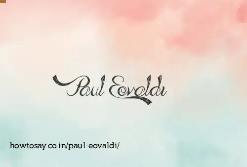 Paul Eovaldi