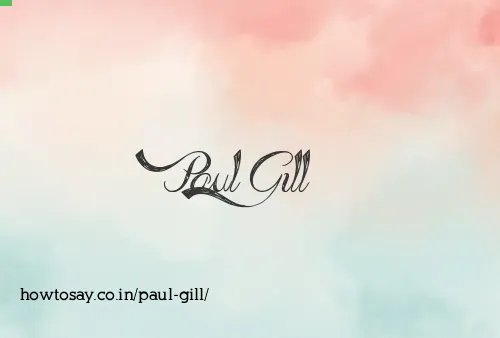 Paul Gill