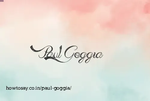 Paul Goggia