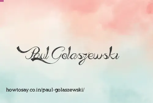 Paul Golaszewski