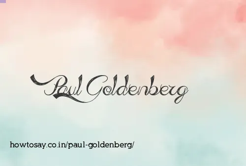 Paul Goldenberg