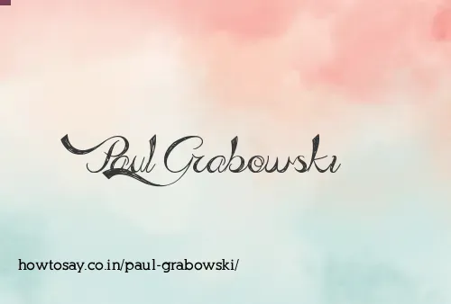 Paul Grabowski