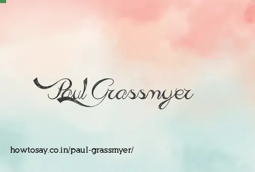 Paul Grassmyer