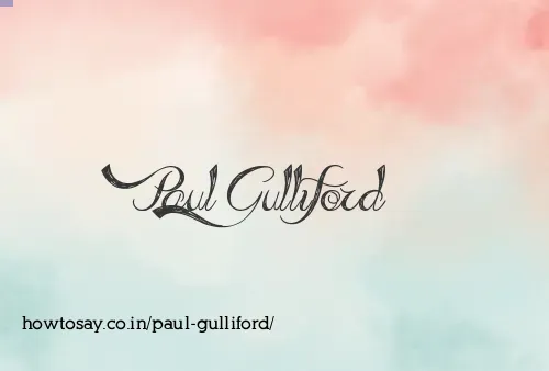 Paul Gulliford
