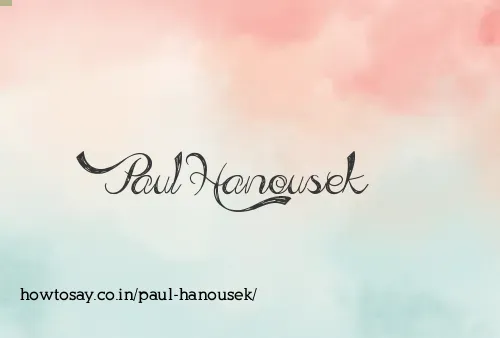 Paul Hanousek
