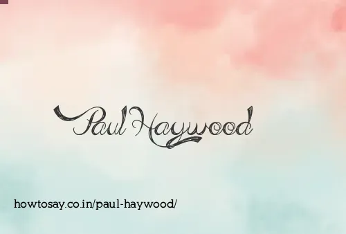 Paul Haywood