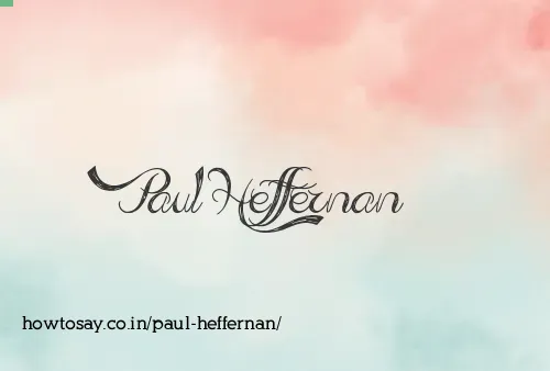 Paul Heffernan