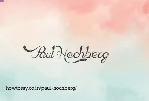 Paul Hochberg