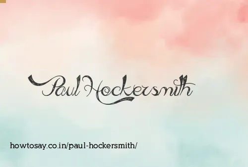 Paul Hockersmith