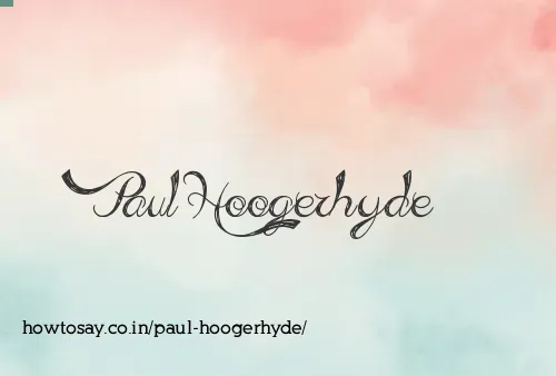 Paul Hoogerhyde
