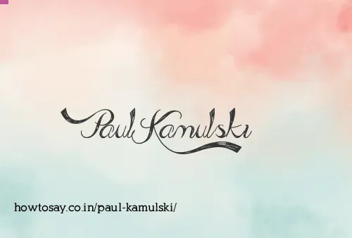 Paul Kamulski