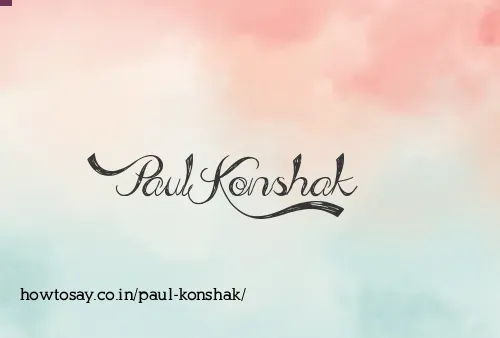 Paul Konshak