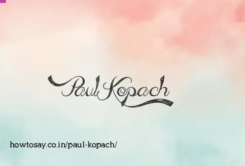 Paul Kopach