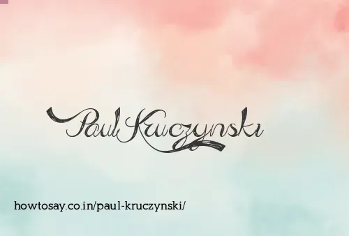 Paul Kruczynski