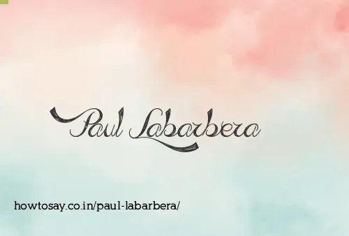 Paul Labarbera
