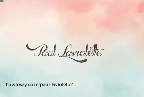 Paul Laviolette