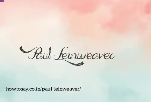 Paul Leinweaver